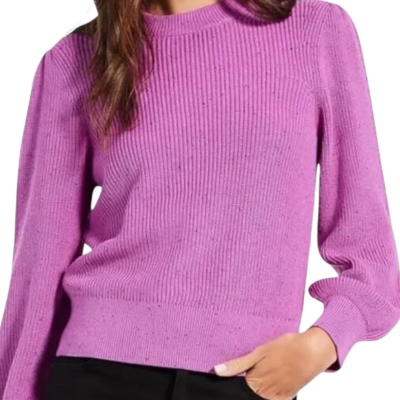 NIC+ZOE Midweight Pullover Sweater in Pink Mix - Picture 1 of 6